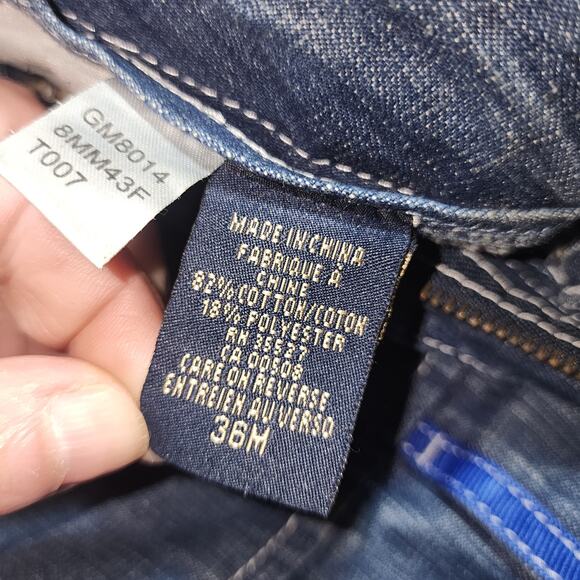 MARITHE FRANCOIS GIRBAUD sz 36 Jeans M + FG Shuttle Strap Street - Picture 9 of 10